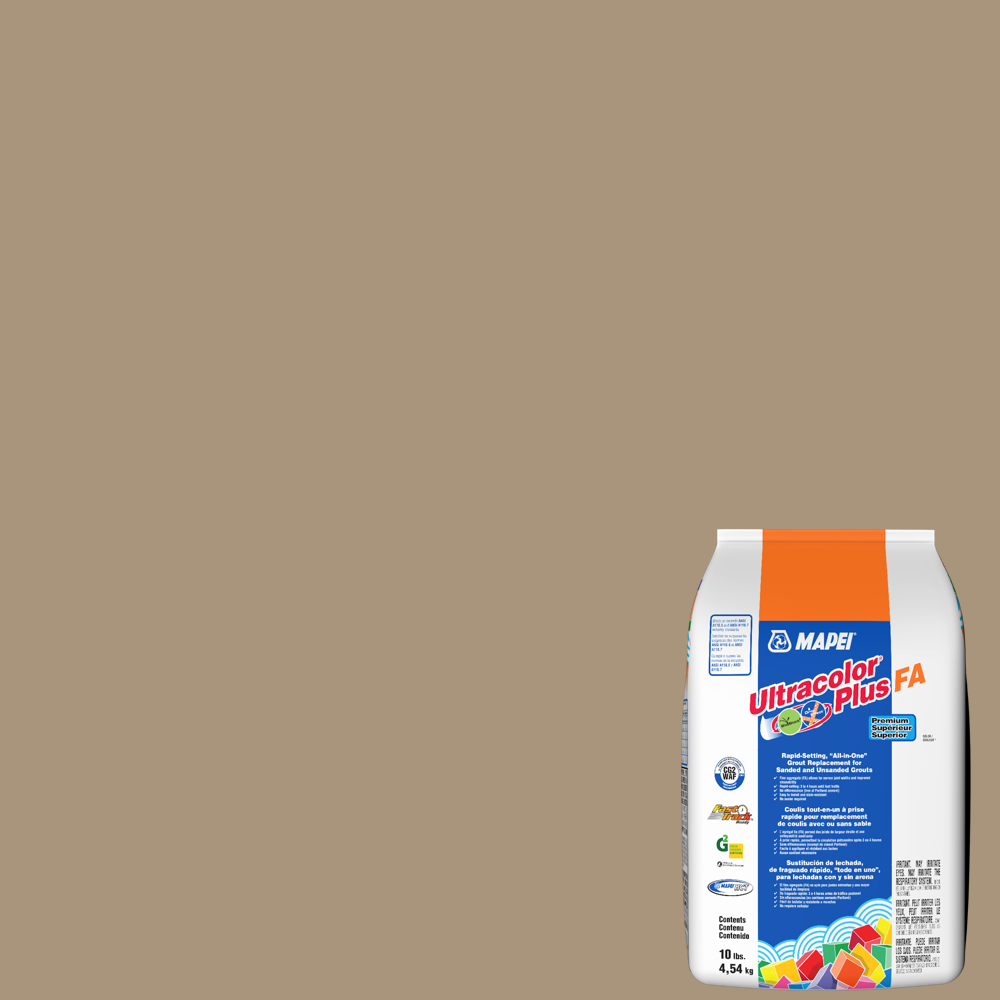 Mapei - Ultracolor Plus FA Coulis tout-en-un à prise rapide #5005 Chamois 10 lb