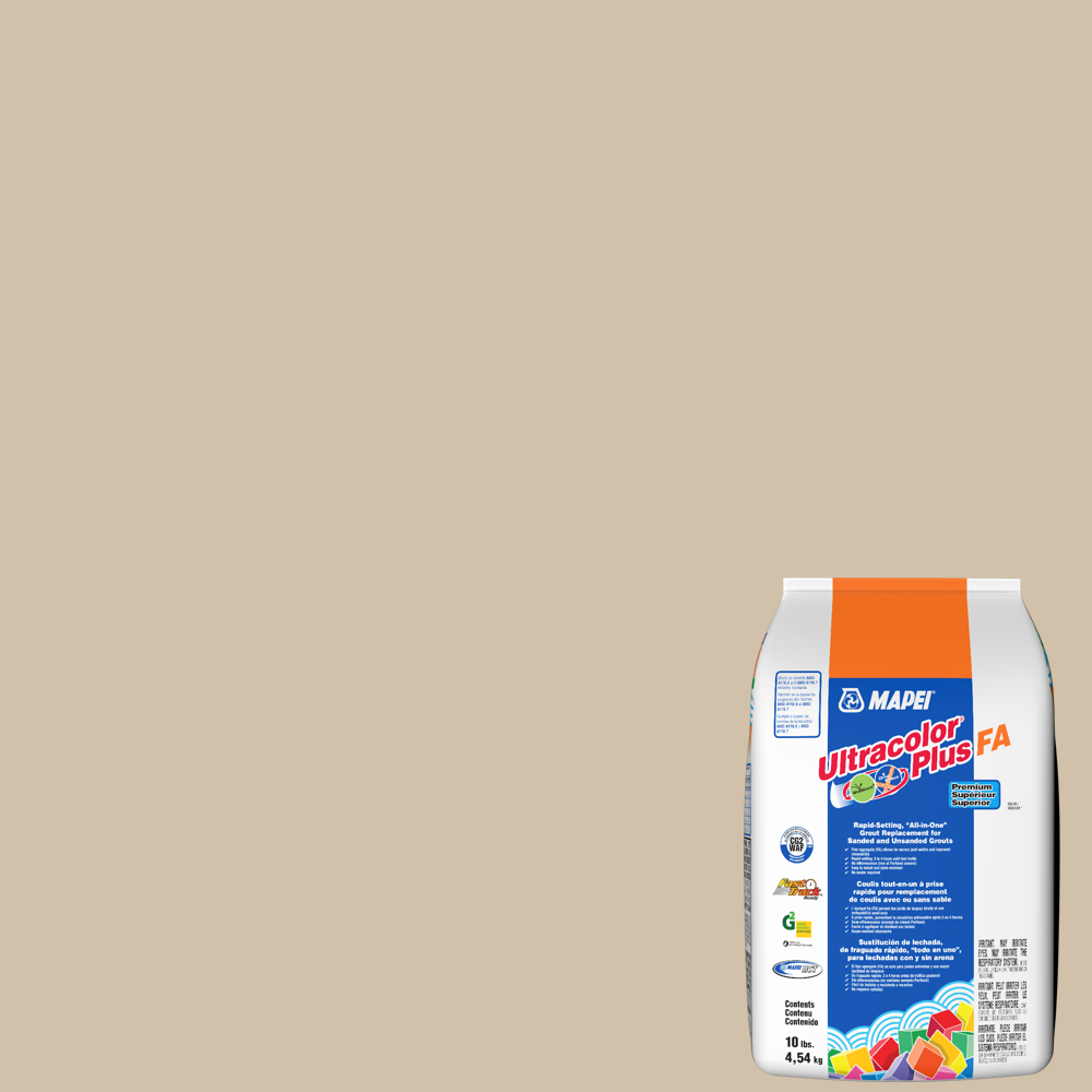 Mapei - Ultracolor Plus FA Coulis tout-en-un à prise rapide #5015 Os 10 lb
