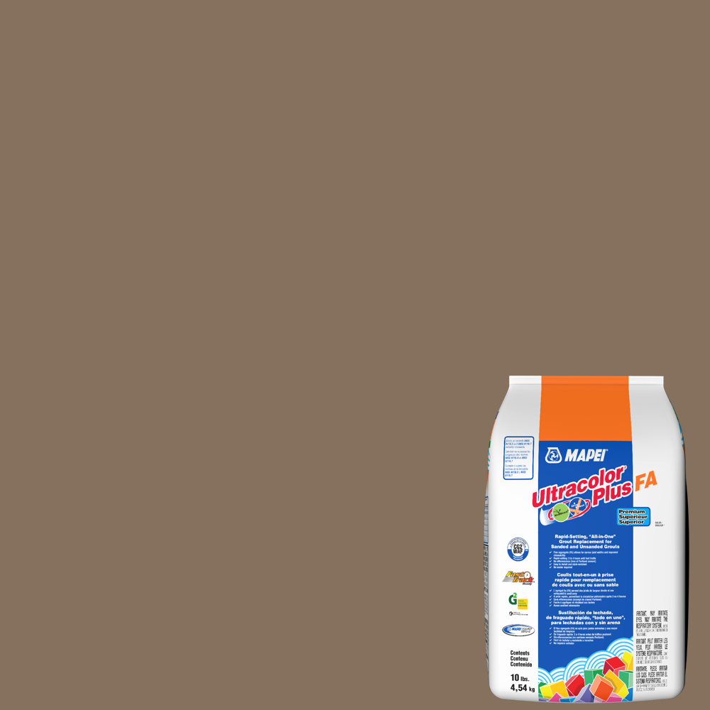 Mapei - Ultracolor Plus FA Coulis tout-en-un à prise rapide #5042 Moka 10 lb