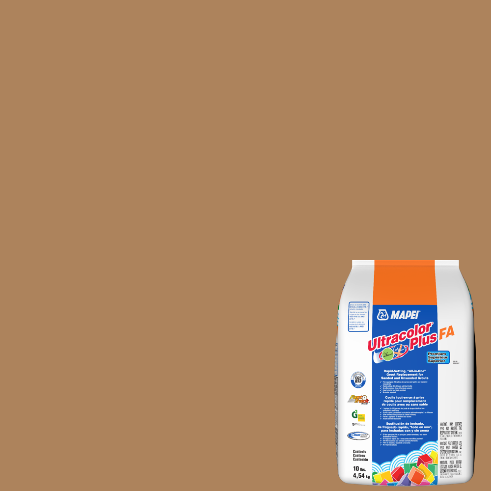 Mapei - Ultracolor Plus FA Coulis tout-en-un à prise rapide #5109 Ocre 10 lb
