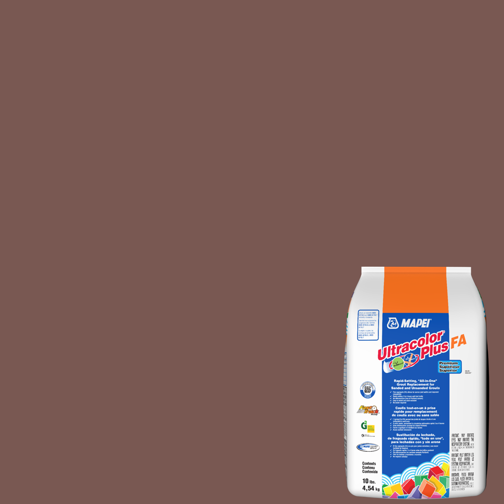 Mapei - Ultracolor Plus FA Coulis tout-en-un à prise rapide #5113 Rouge Brique 10 lb