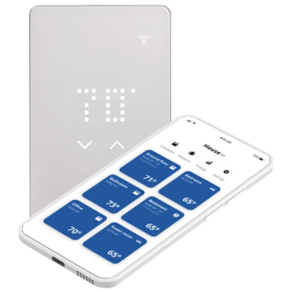 Thermostat Tactile Programmable LED WiFi - OJ Microline ||UWG5-4999