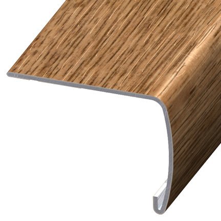 Versatrim - Nez de marche VersaEdge Extra Tall aluminium #243 Chelsea Hickory - 1-1/2" (38.10 mm) x 2" x 94"