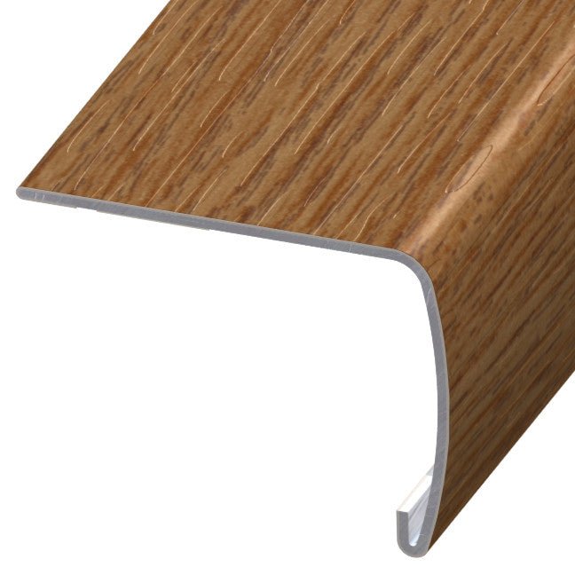 Versatrim - Nez de marche VersaEdge Extra Tall aluminium 2477 - Rustic Chestnut - 1-1/2" (38.10 mm) x 2" x 94" ||VEX-2477 - Ceramed