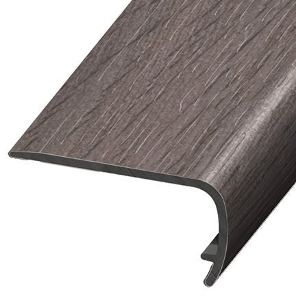 Versatrim - Nez de marche VersaEdge Standard PVC #3458 Royal Oak - 1" (25.4 mm) x 2" x 94"