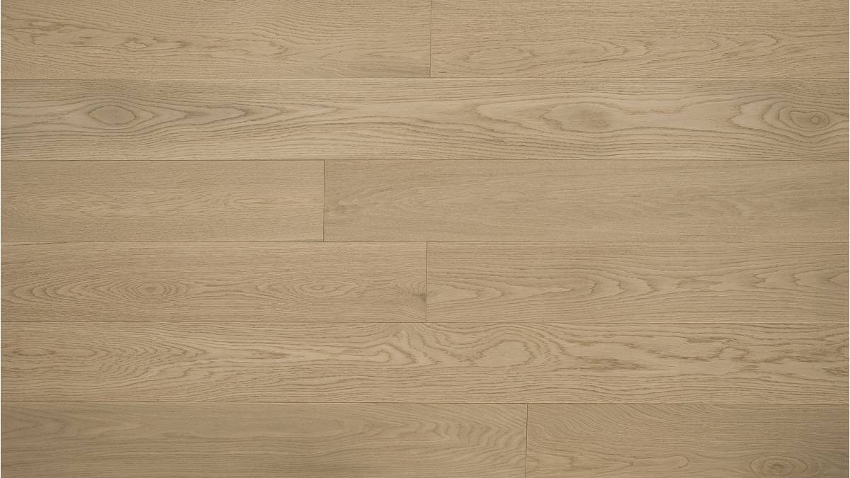 Vidar - Collection 7 - Macaroon - Plancher de bois d'ingénierie en chêne blanc américain, grade Select & Better (AB) - 7-1/2" x 3/4"