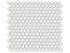 Soho Vintage Grey Mosaïque - 3/4" Penny Round