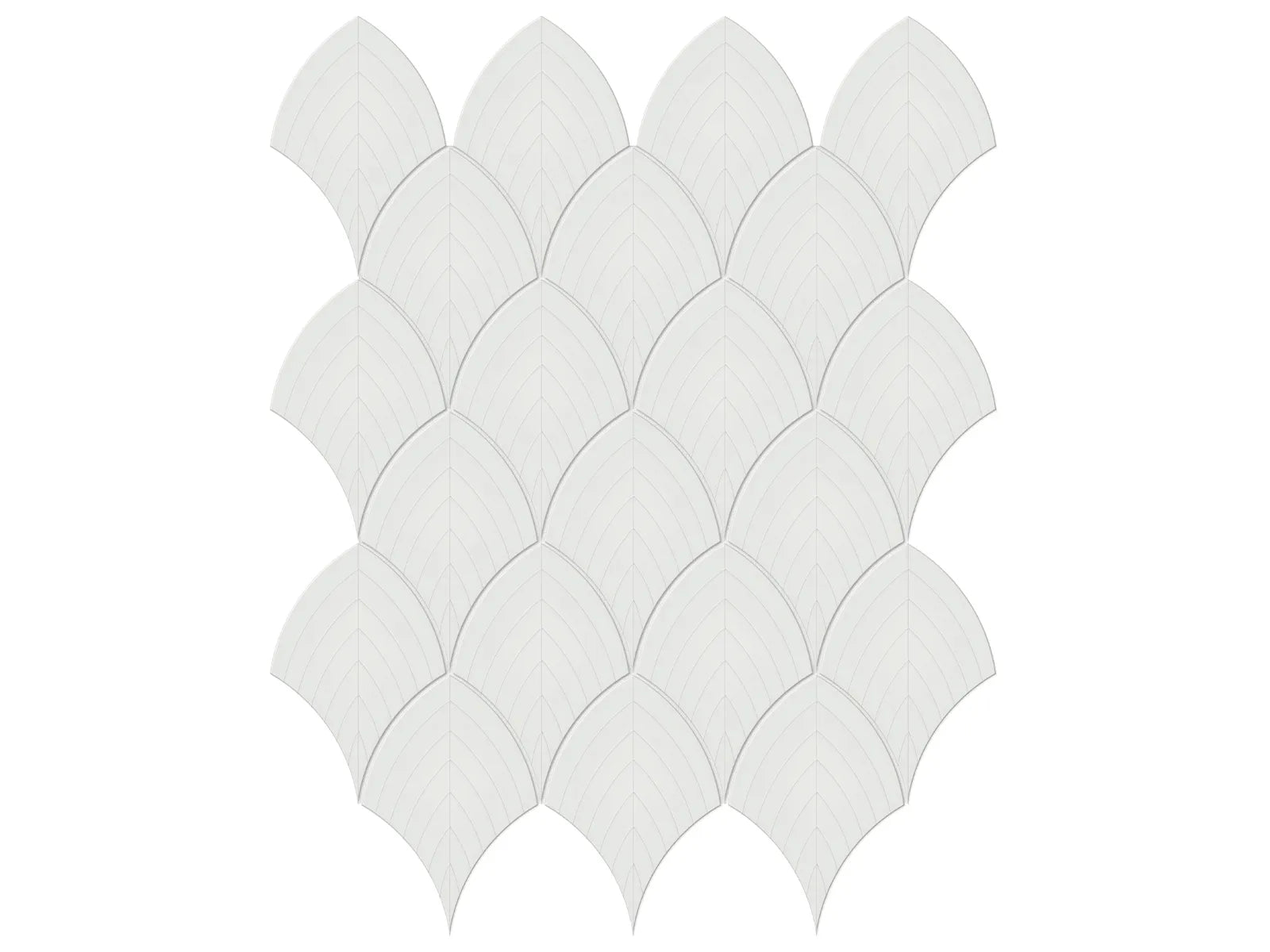 Soho Vintage Grey Mosaïque - Scallop