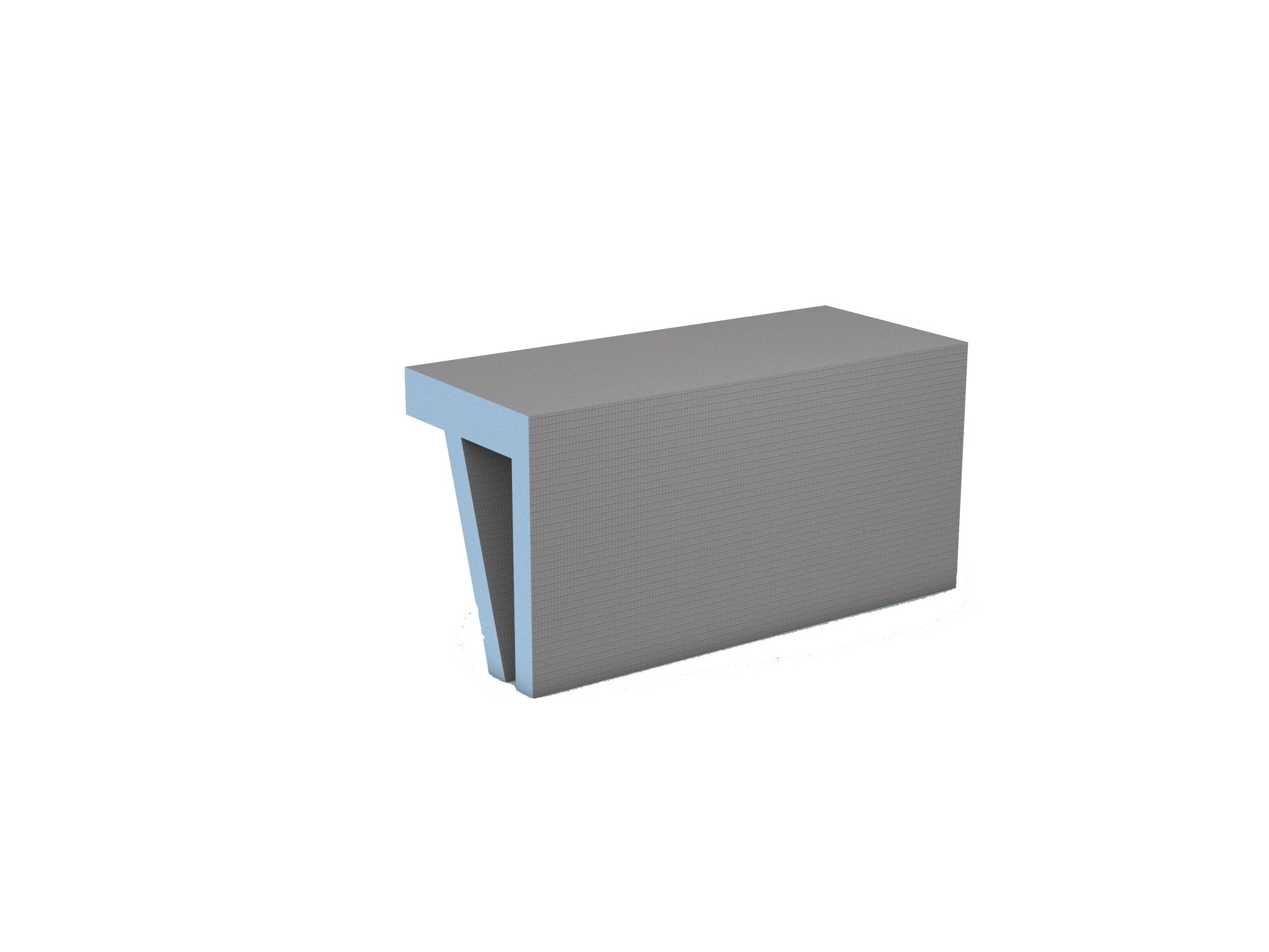 Wedi - Banc de douche Sanoasa 1 Droit - 35" x 18" x 15"