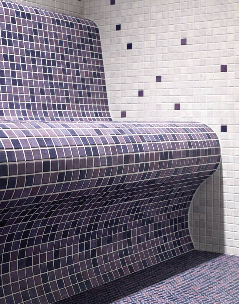 Wedi - Base de banc de douche Sanoasa Comoda front arrondi 19-11/16" x 39-3/8" x 9-7/8" ||076437500 - Ceramed