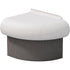 Wedi - Base de banc Sanoasa Bellina extrémité R=486 15-1/4" x 19-11/16" x 9-7/8"