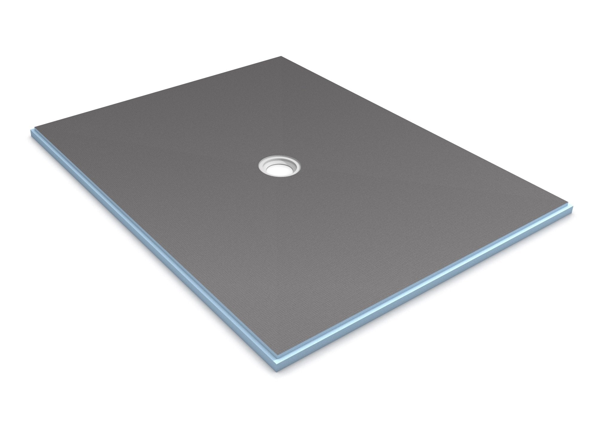 Wedi - Base de douche Fundo Primo avec assemblage pour Drain Centré - 48" x 60"