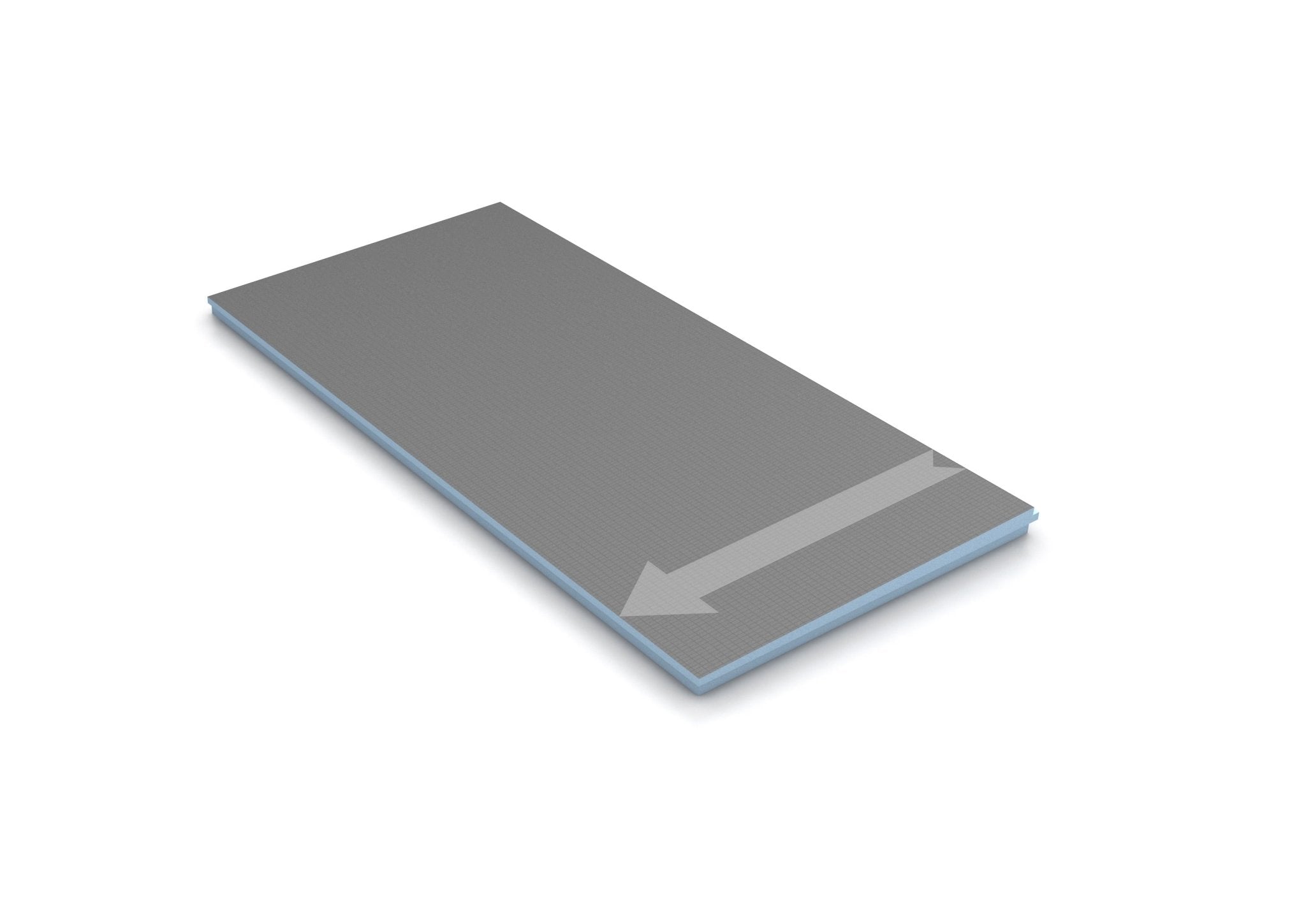 Wedi - Extension de base de douche Fundo Ligno prérainuré - 60" x 12"