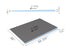 Wedi - Fundo - Extension de module de drain linéaire - 48" x 66-3/4" ||US9330002