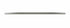 Wedi - Fundo Riolito - Grille de drain linéaire acier inoxydable brossé SS43 - 33/64" x 1-49/64" x 42-29/32" ||US1000085