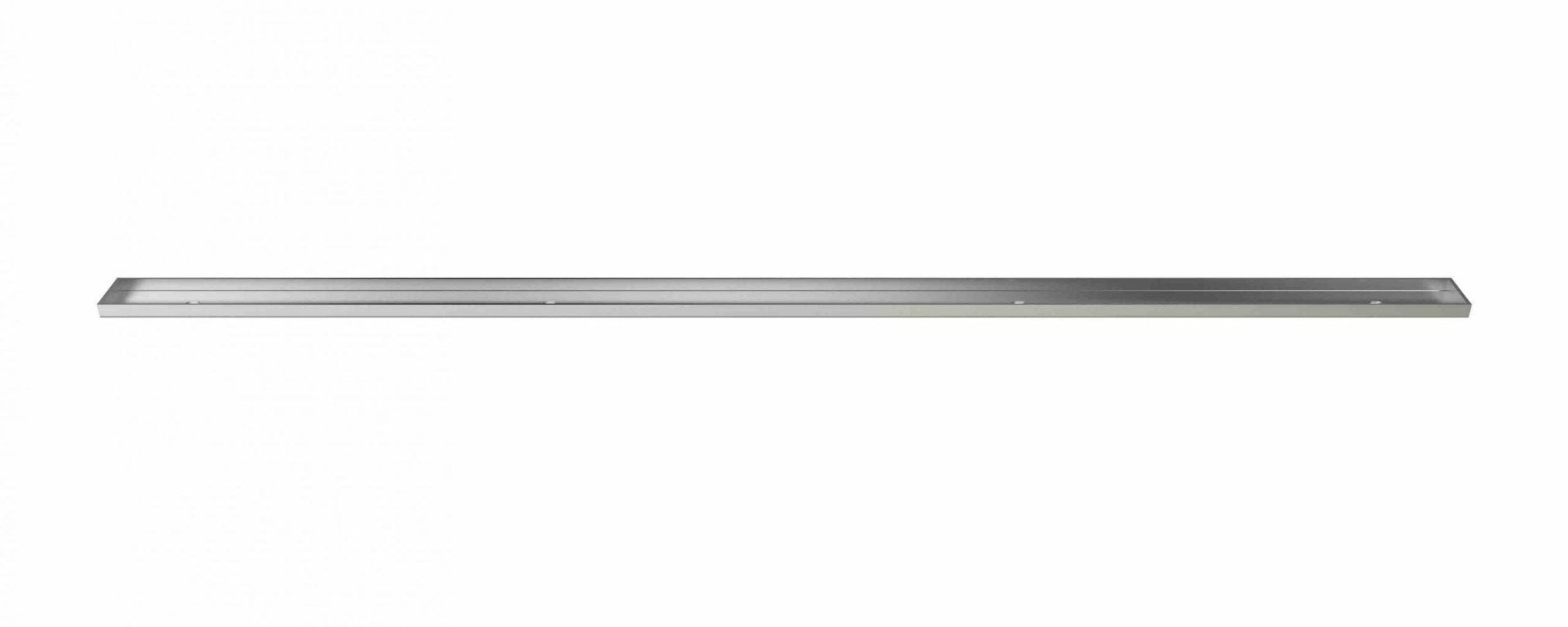 Wedi - Fundo Riolito - Grille de drain linéaire acier inoxydable brossé T43 - 33/64" x 1-49/64" x 42-29/32" ||US1000087
