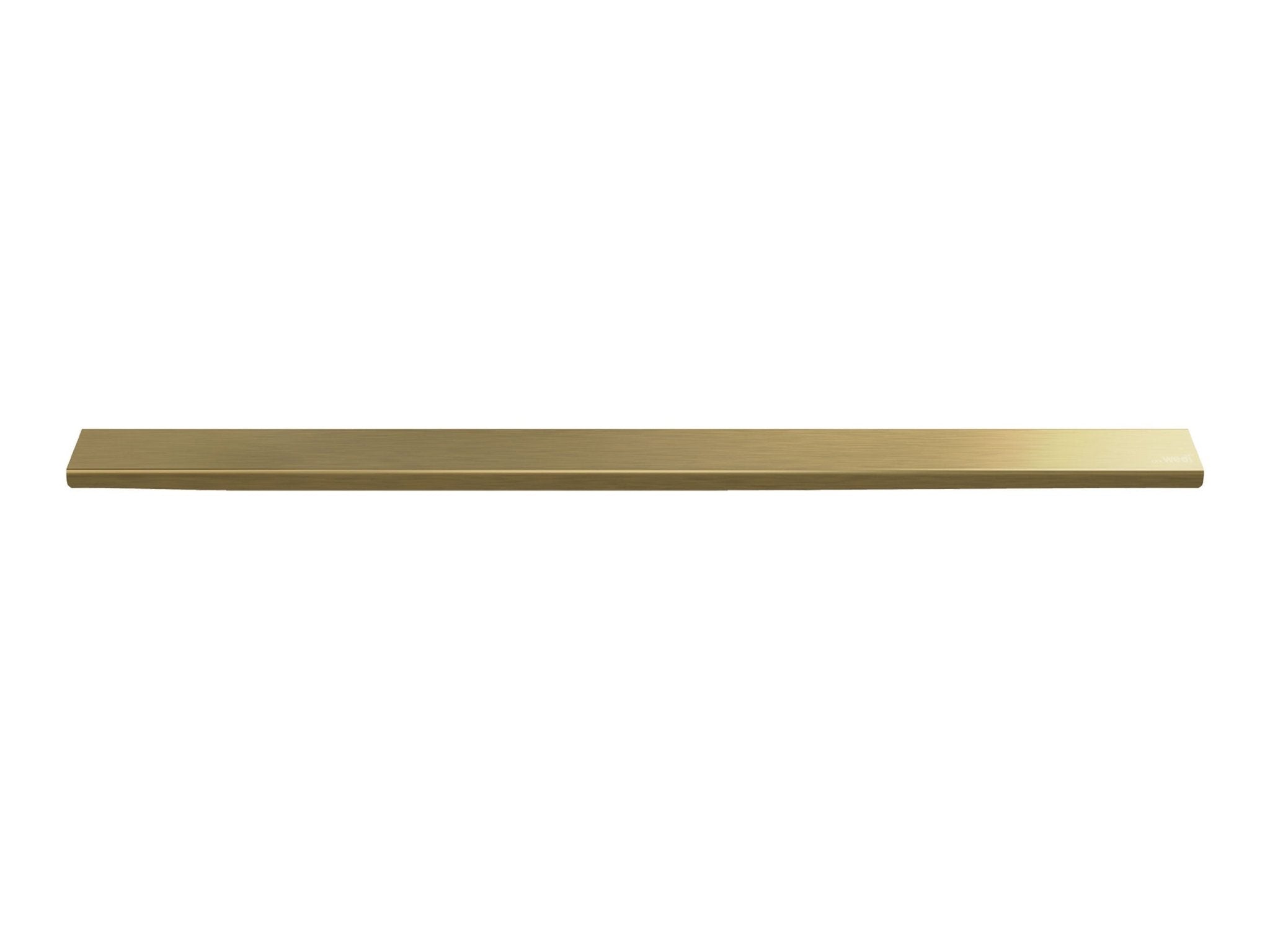 Wedi - Fundo Riolito - Grille de drain linéaire acier inoxydable laiton brossé B43 - 33/64" x 1-49/64" x 42-29/32" ||US1000091