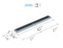 Wedi - Fundo Riolito Neo - Module de drain linéaire - 42" x 5-3/4" ||US9320004
