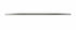 Wedi - Plaque de couverture de drain Fundo Riolito en acier inoxydable - Modèle Standard - 1 5/8" x 43 1/4" x 3/4"