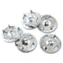 Wedi - Rondelle métallique avec languettes galvanisé 1-1/4"