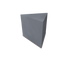 Wedi - Siège triangulaire en mousse pleine - 23" x 23"