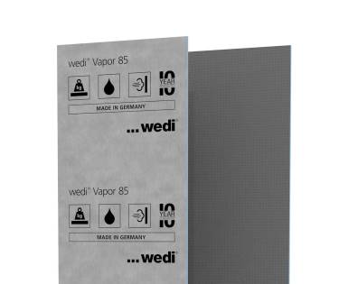 Wedi - Vapor 85 Panneau de construction avec pare-vapeur - 36" x 96" x 1/2"