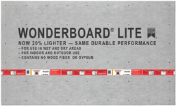 Custom Building Products - Panneau d'appui en ciment WonderBoard Lite 1/4" x 36"x 60"