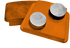 PHX - Meule Extra-Hard avec 2 segments ronds diamantés grain 40 for PHX21/D21/D28