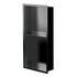 Zvelt - Acia - Niche murale PVD noir - 24″ x 12″ ||ALC-ACIA-24X12T-PVD-B - Ceramed