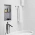 Zvelt - Acia - Niche murale PVD or - 24″ x 12″ ||ALC-ACIA-24X12T-PVD-G - Ceramed