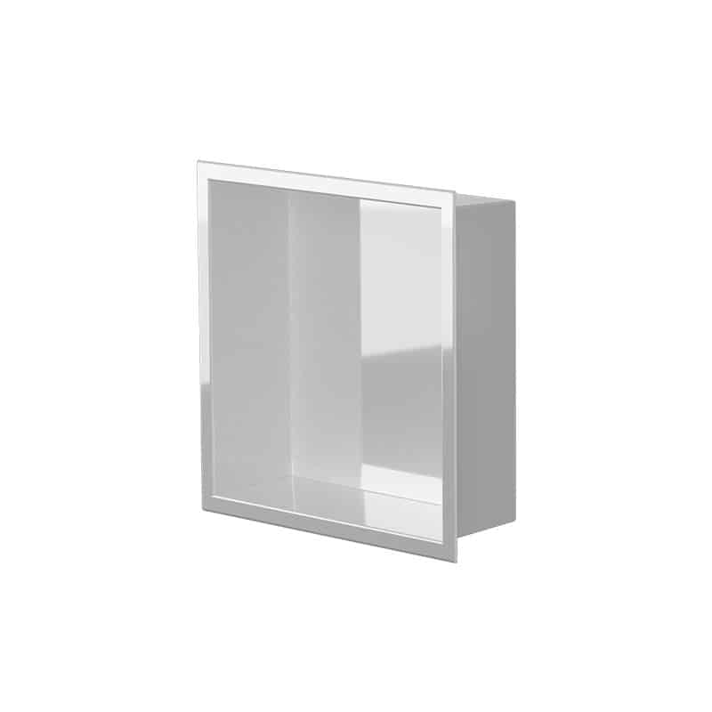 Zvelt - Ally - Niche murale blanc lustré - 12″ x 12″ ||ALC-ALLY-12X12-W100 - Ceramed