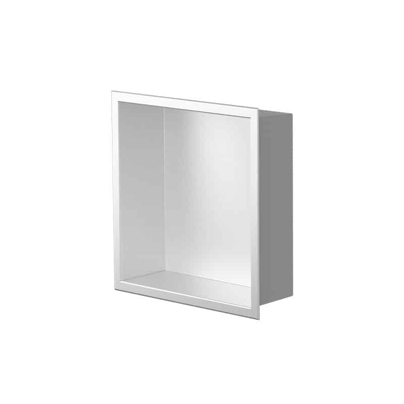 Zvelt - Ally - Niche murale blanc mat - 12″ x 12″ ||ALC-ALLY-12X12-W15 - Ceramed