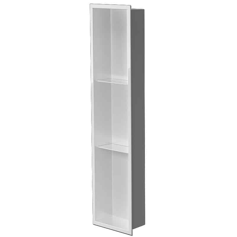 Zvelt - Ana - Niche murale blanc lustré - 36″ x 8″ ||ALC-ANA-36X8T-W100 - Ceramed