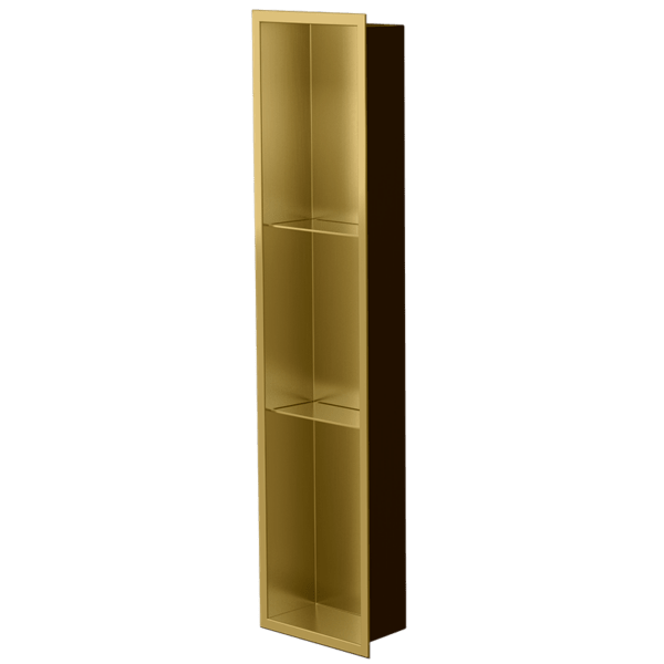 Zvelt - Ana - Niche murale PVD or - 36″ x 8″ ||ALC-ANA-36X8T-PVD-G - Ceramed