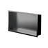 Zvelt - Andy - Niche murale PVD noir - 12″ x 24″ ||ALC-AND-12X24-PVD-B - Ceramed