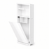 WC Niche Zvelt blanc lustré ouverte