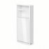 WC Niche Zvelt blanc lustré fermée