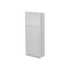 WC Niche Zvelt blanc mat fermée