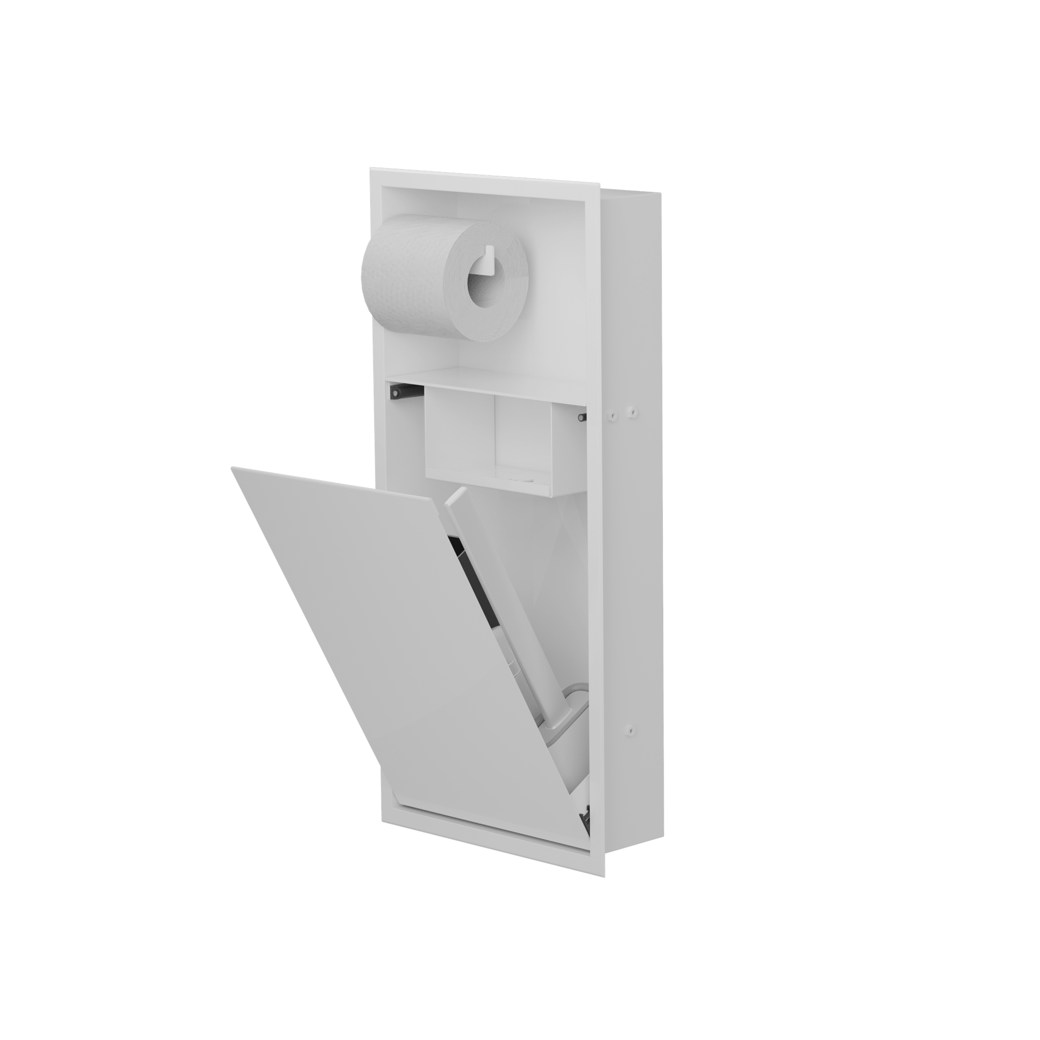 WC Niche Zvelt blanc mat ouverte complète