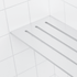 Zvelt - Tablette de coin blanc mat - 4″ x 8″ ||TC-A8-W15 - Ceramed