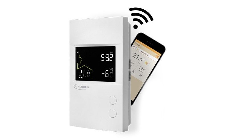 Wifi Programmable Thermostat 120v/240v - CONCERTO Connect (FLP55)