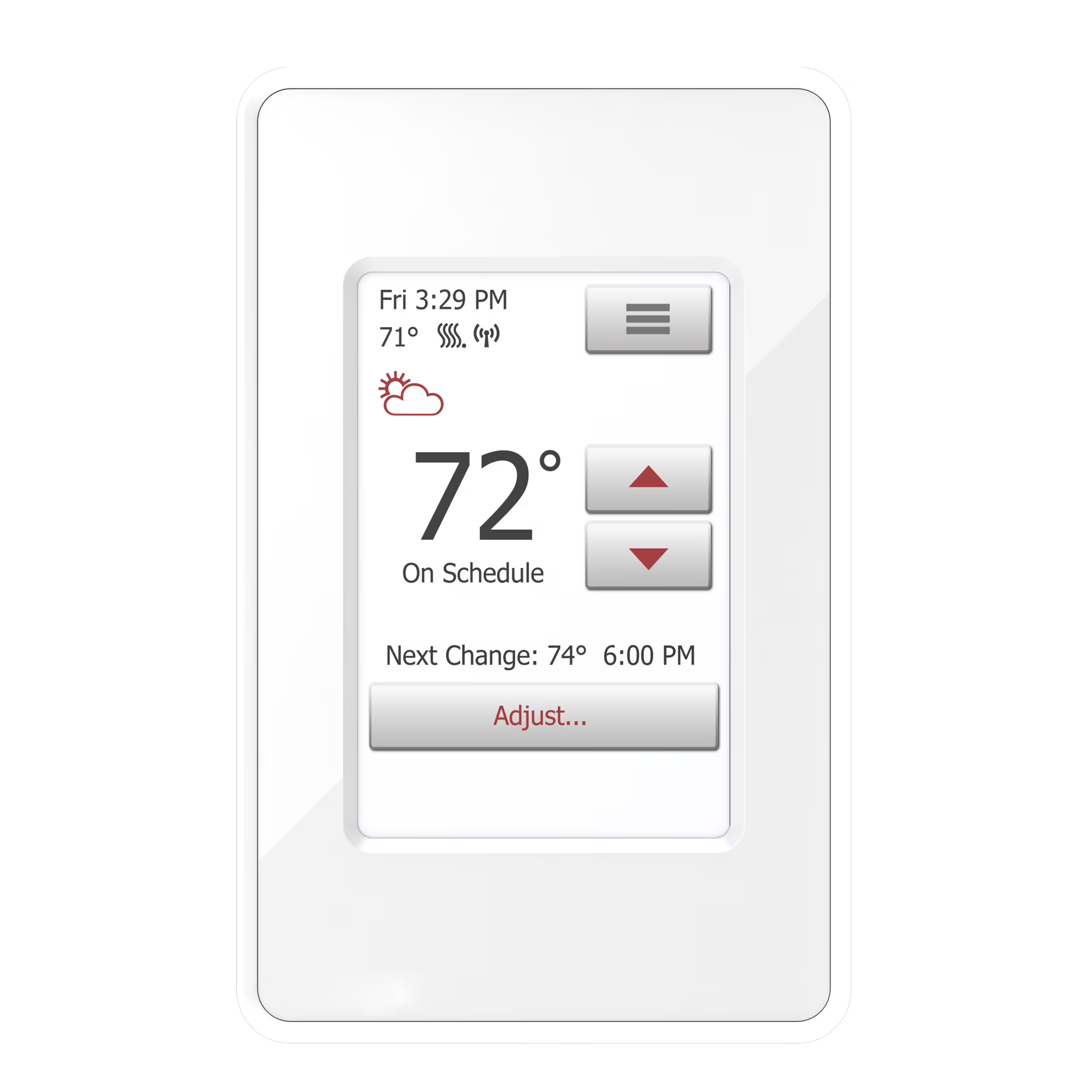 UWG4-4999 - WIFI Programmable Touch Thermostat - OJ Microline