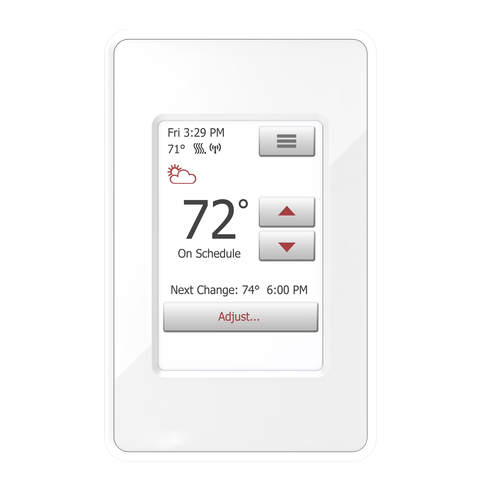 UWG4-4999 - Thermostat Tactile Programmable WIFI - OJ Microline