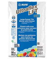 Mapei Ultraflex LFT - White 50 lb - Large format heavy tile mortar