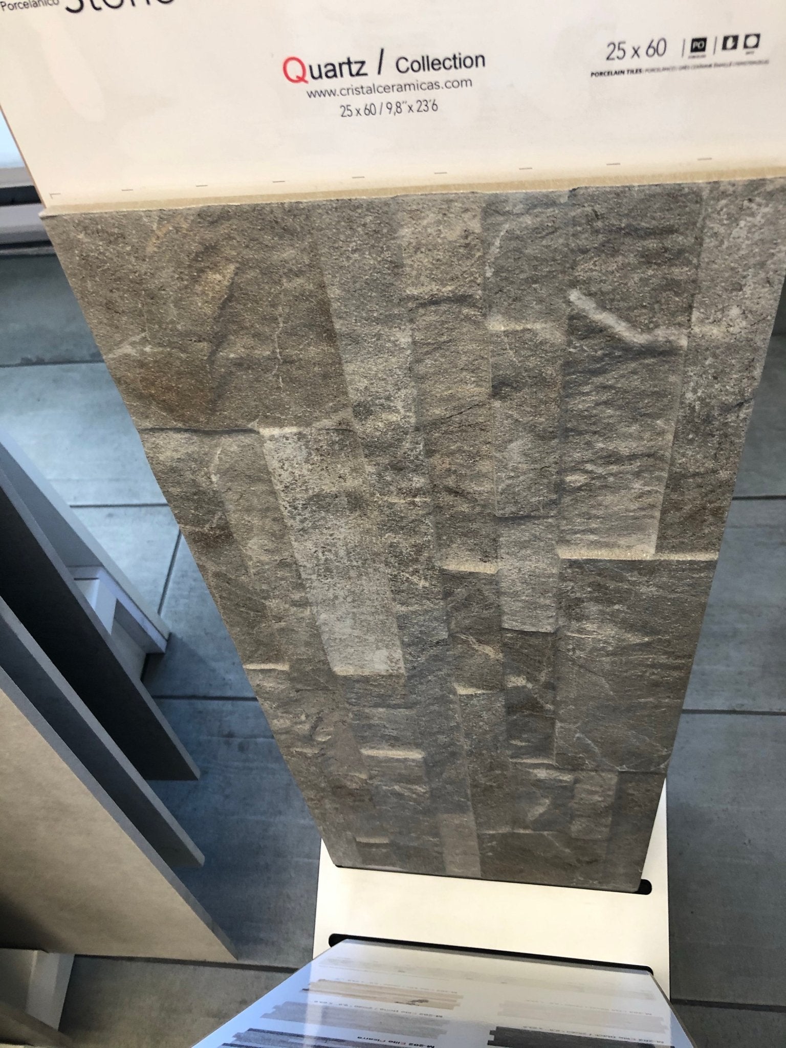 Ceramed - Quartz Silver - 10X24 - Ceramed