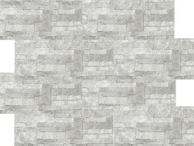 Ceramed - Quartz Silver - 10X24 - Ceramed