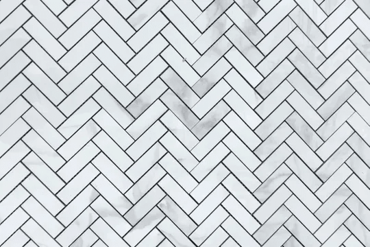 Ceramed - Statuario Herringbone - 12X12 - Ceramed