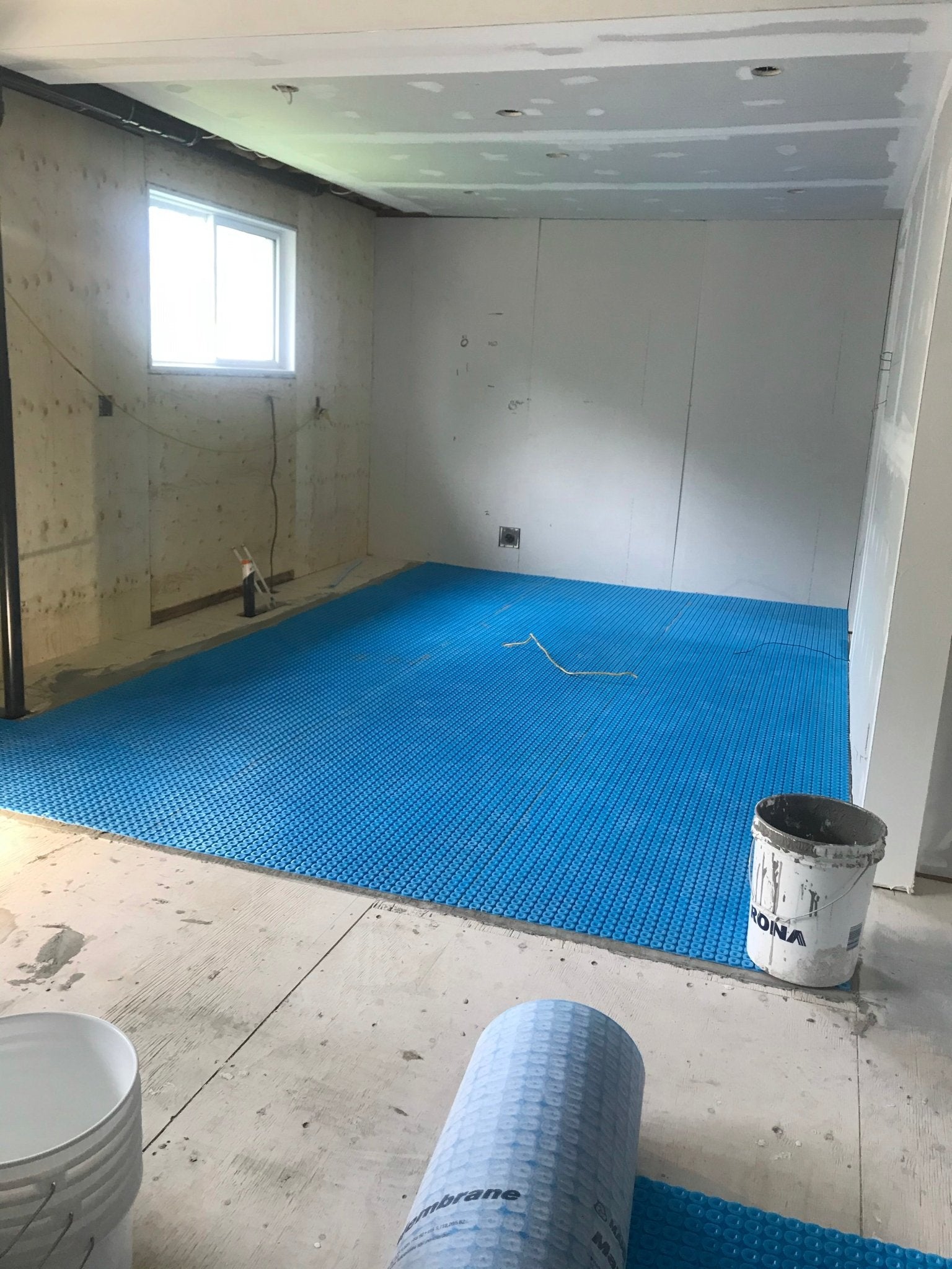 Mapei - Mapeheat Membrane - en feuille 7/32" x 2' 9" x 3' 3" (9 pi²) - Ceramed