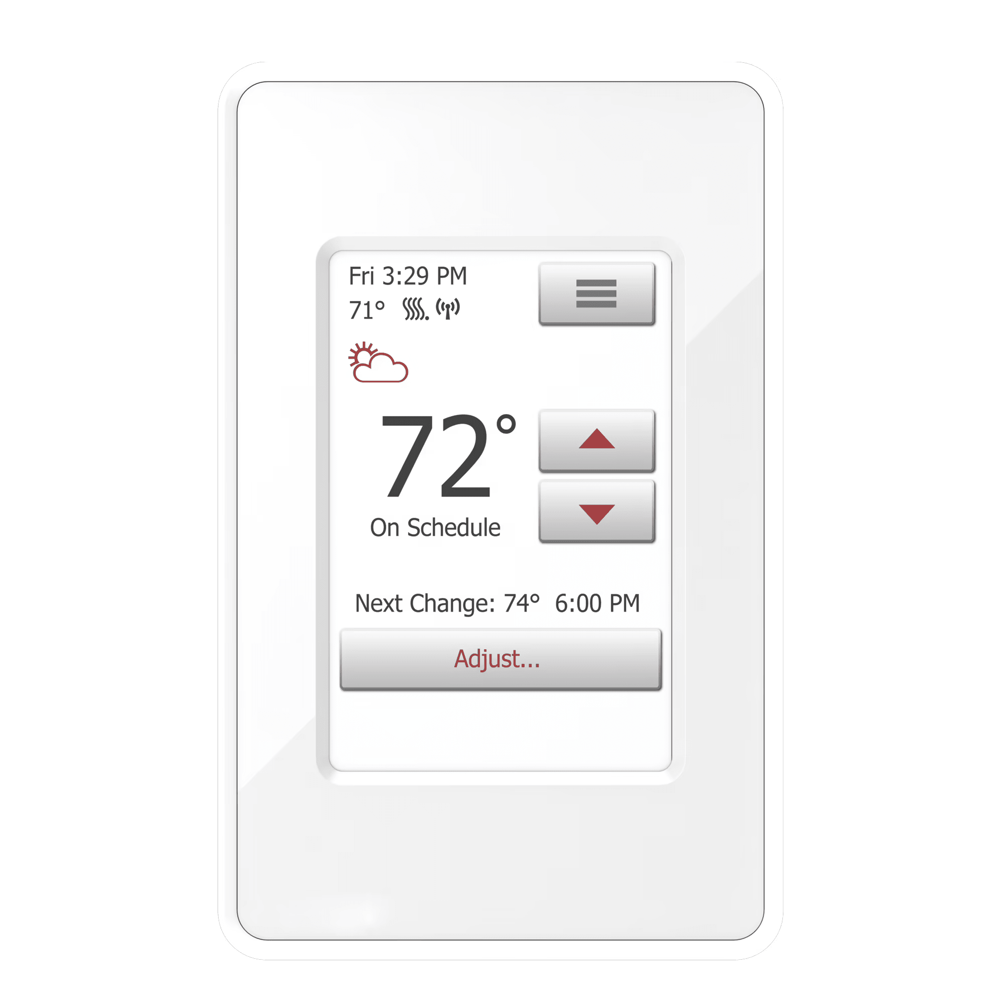 OJ Microline - UWG4-4999 - Thermostat Tactile Programmable WIFI ||UWG4-4999 - Ceramed